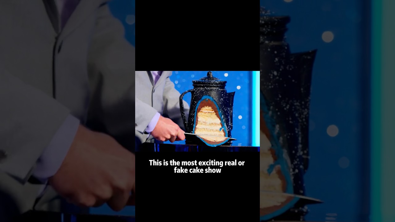 Can you separate the items made of cakes?#varietyshow #hiddengems #hideandseekgame