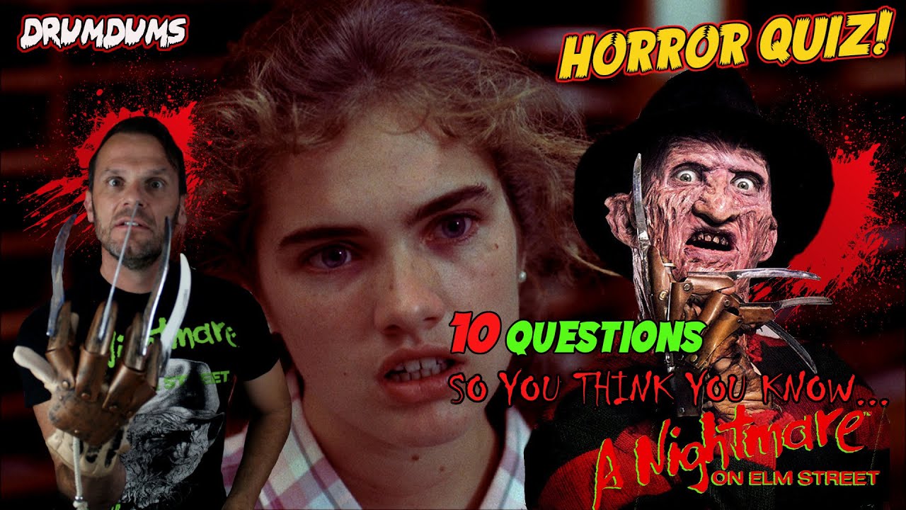 10 QUESTIONS: So You Think You Know A NIGHTMARE ON ELM STREET (1984)  **HORROR QUIZ**