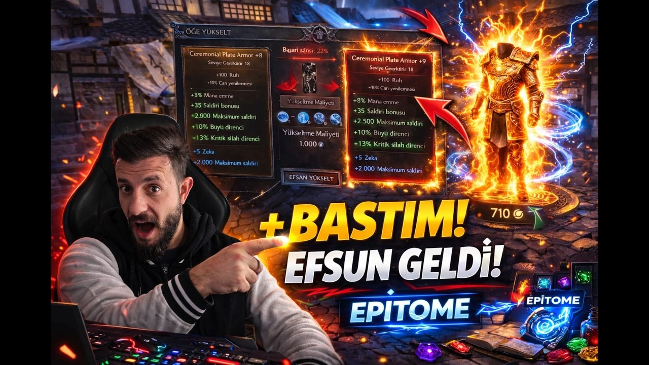 EPİTOME DE ŞANSIM PATLADI ! + 9 için basdım ve böyle bir efsun geldi