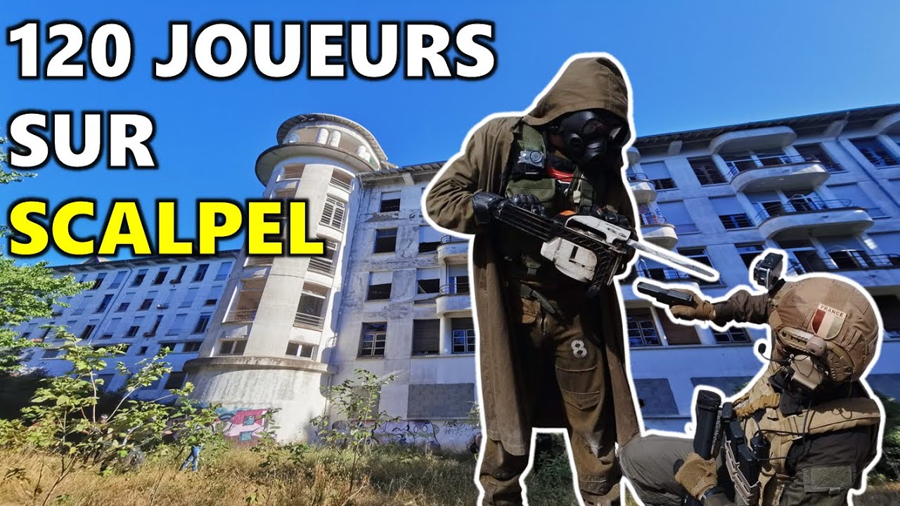 AIRSOFT / WILD TRIGGER : 120 joueurs sur Scalpel