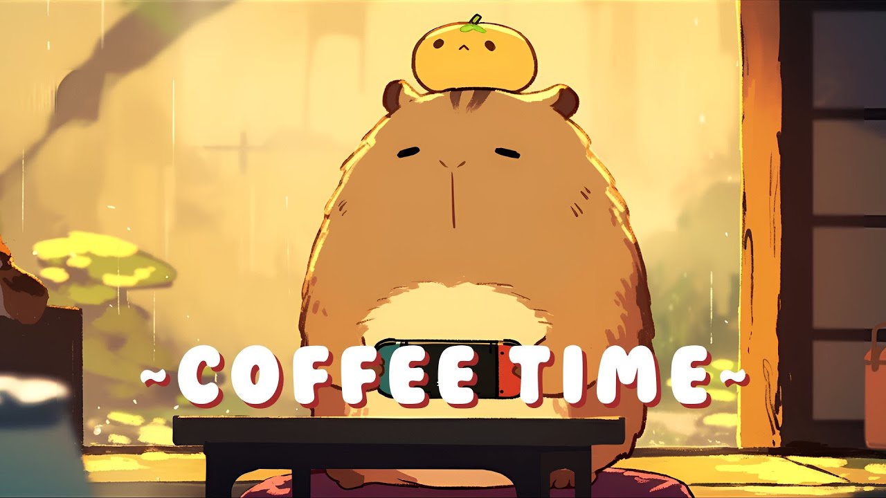 [Extended Mix] 24/7 Capybara Lofi Beats - Relaxing Tunes Collection ~ Calm Energy ~ 🦫 🌿 ☕