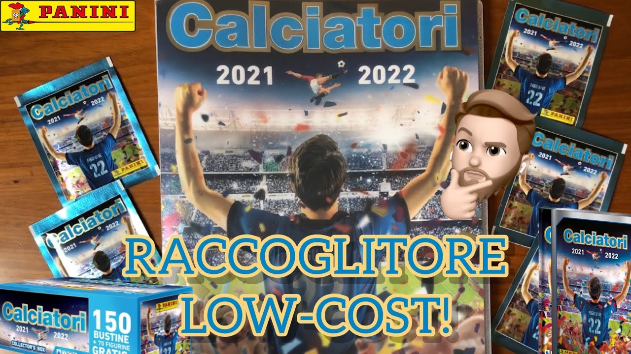 CREARE UN RACCOGLITORE LOW-COST per SET CALCIATORI 2021-22 #figurinepanini