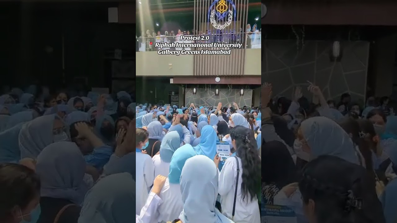 Ripah university Protest