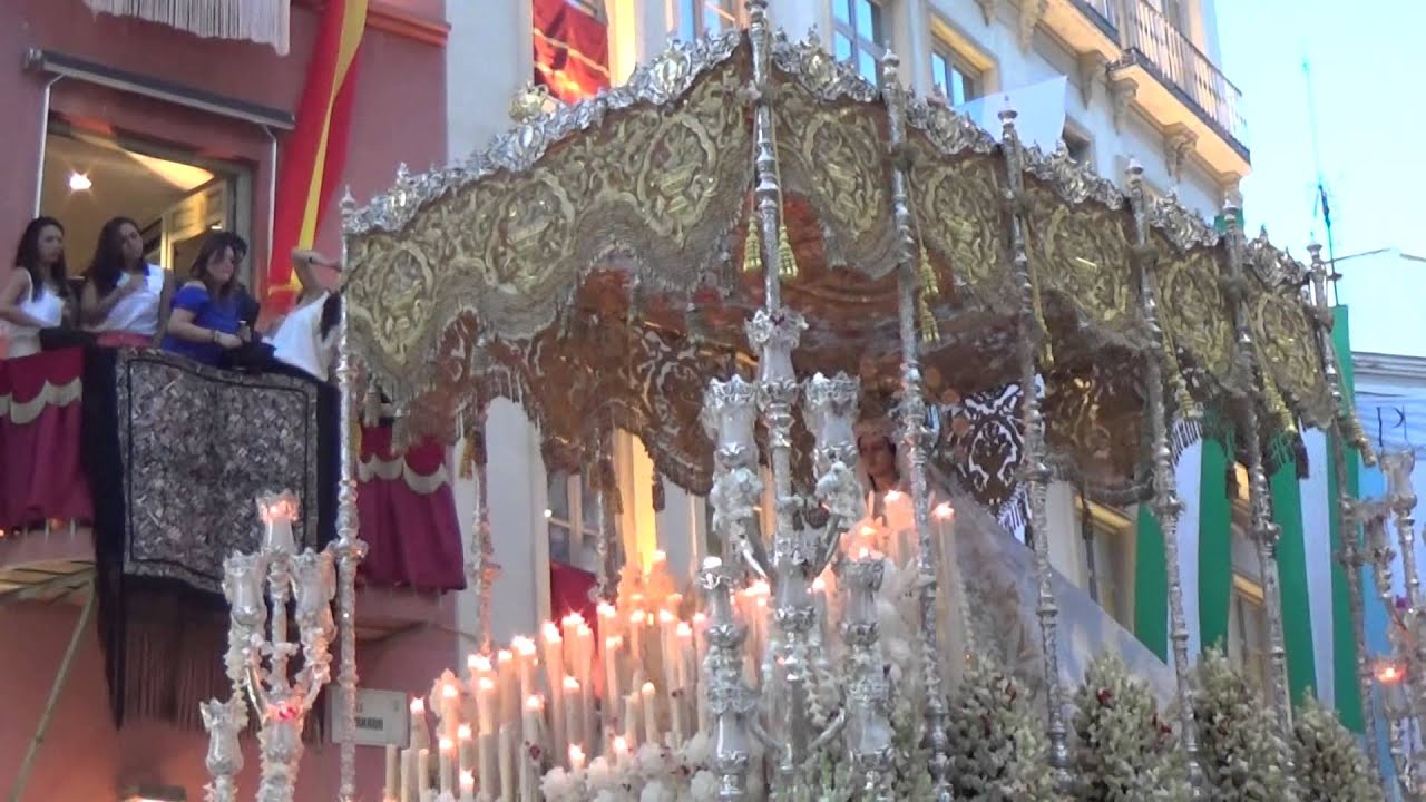 María Santísima del Rocio. Plaza del Siglo. Procesión de Coronación. Málaga 2015