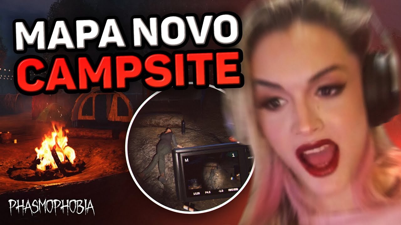 O MAPA NOVO É NA FLORESTA! 😱 - Phasmophobia