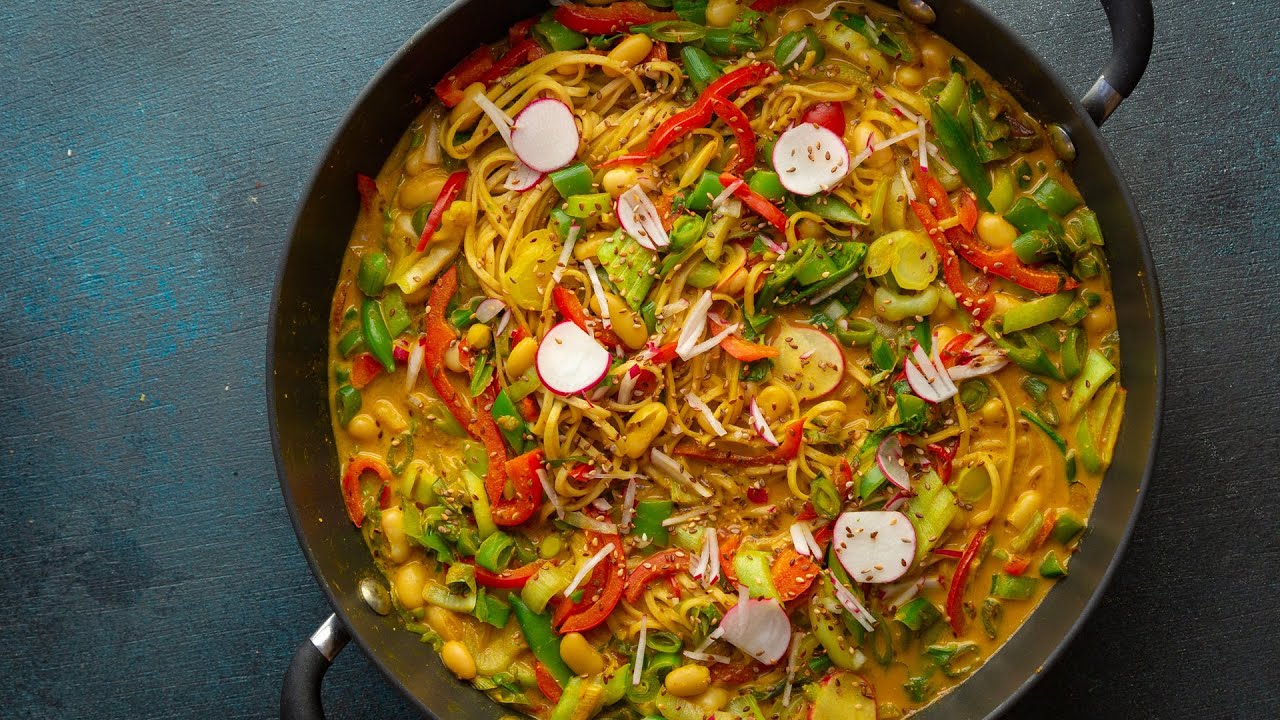 THAI YELLOW CURRY OIL FREE  | VEGAN WEIGHT LOSS