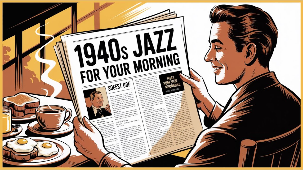 1940s Jazz to Start the Day &ndash; Calm, Clear, Focused  #1940sjazz #morningjazzmusic