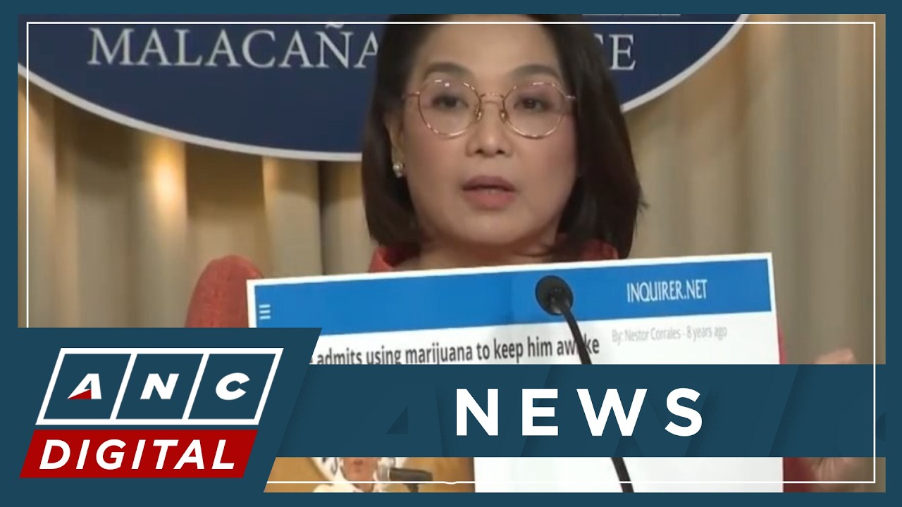 Palace hits back at Imee Marcos over drug use claims vs. brother | ANC