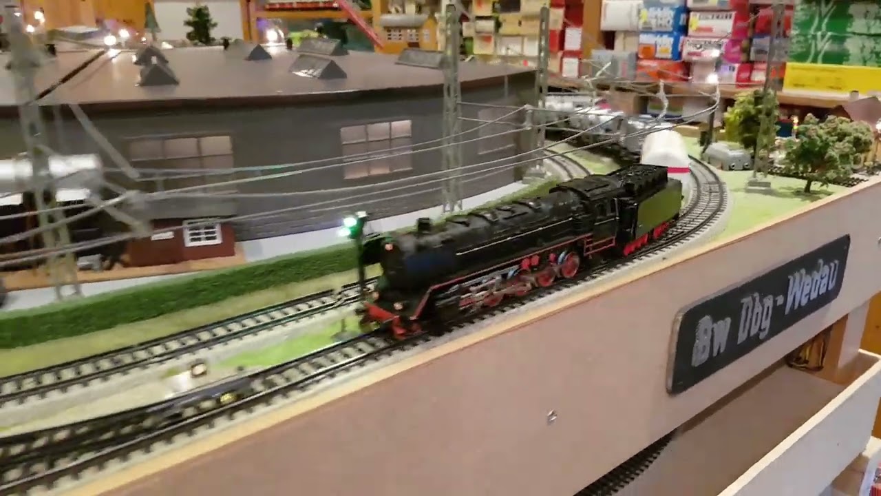 Märklin Klassiker im Anlageneinsatz - Märklin 3047 + 3048
