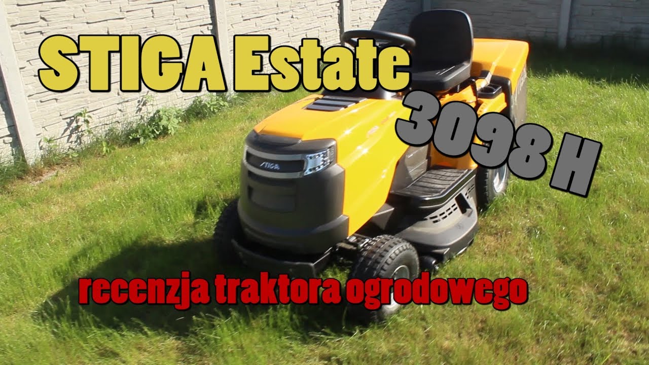 Recenzja traktora ogrodowego Stiga Estate 3098H z silnikiem Briggsa