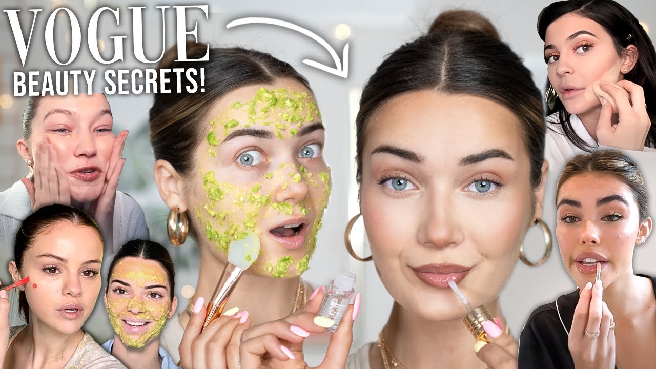 I TRIED *CELEBRITY* MAKEUP BEAUTY SECRETS!