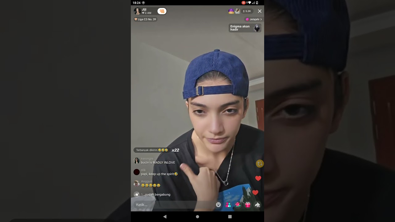 Jiji Vina live tiktok in Thailand part 2 end.