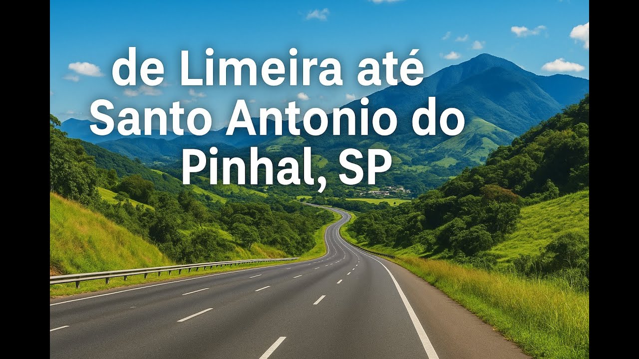 📍 De Limeira, SP até Santo Antônio do Pinhal, SP