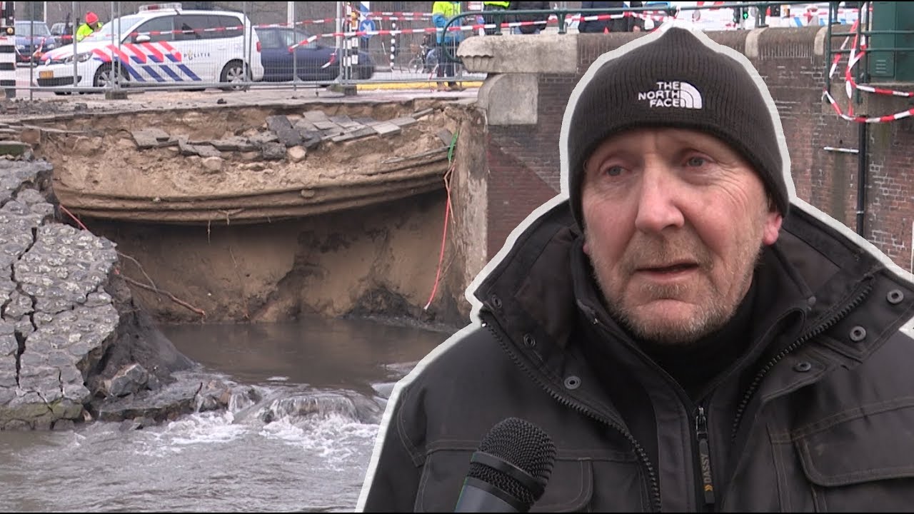Kademuur ingestort Nassaukade