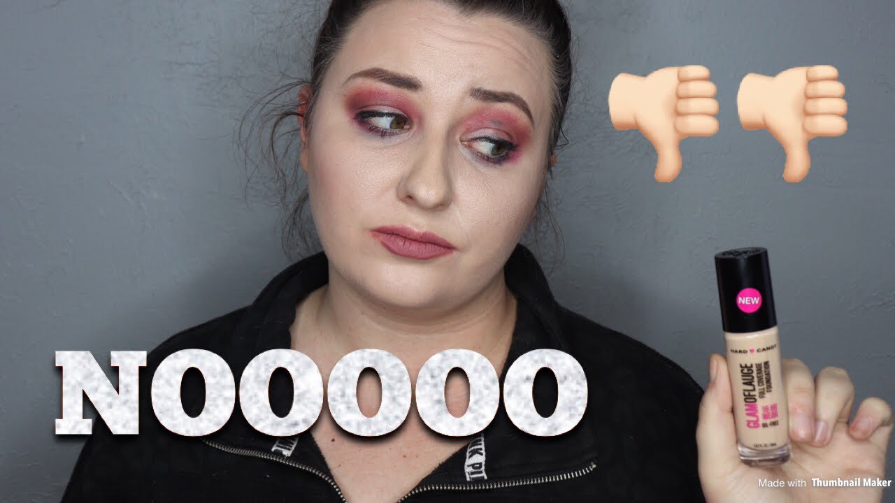 GLAMOFLAUGE FOUNDATION BY HARD CANDY | 16 HOUR WEAR TEST WEDNESDAY | MAKEUP FLO