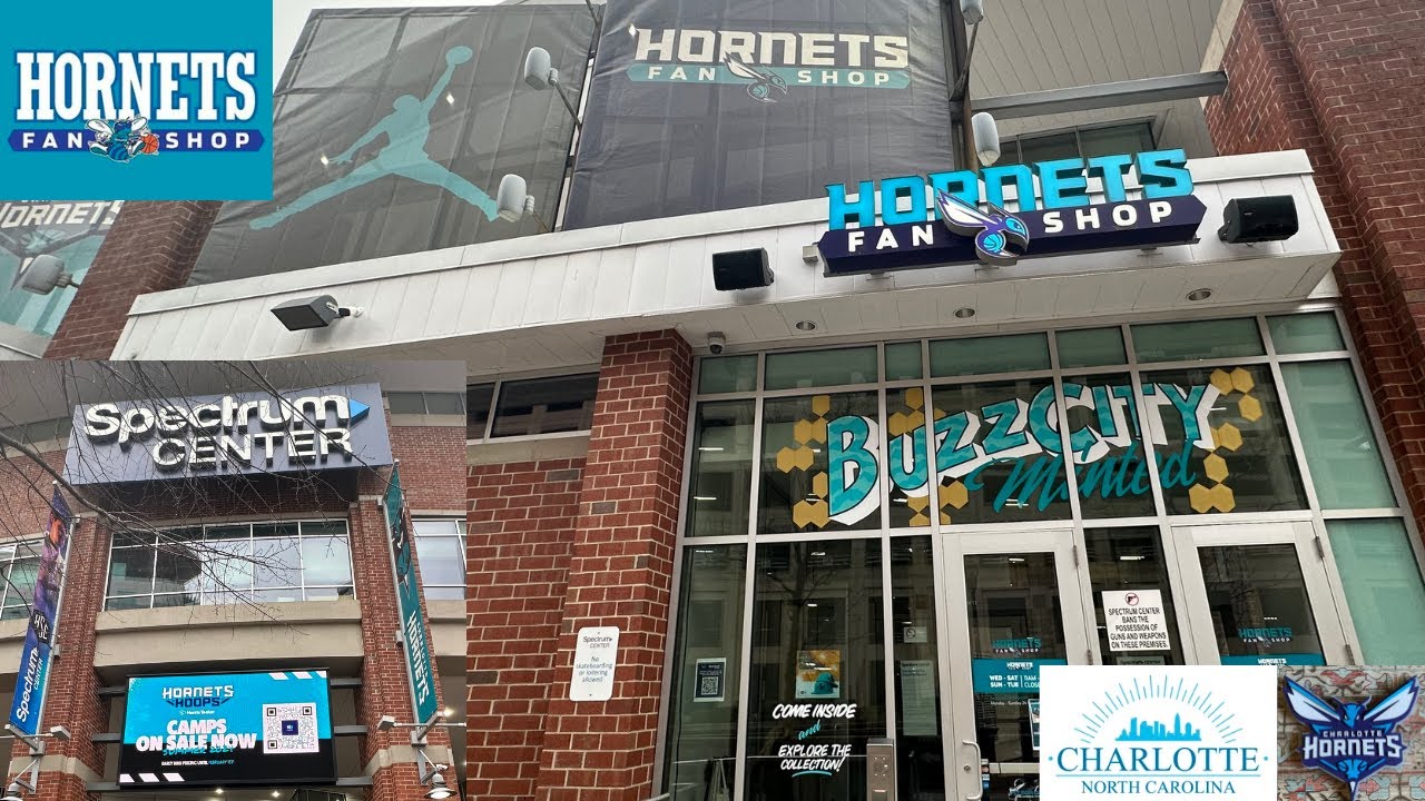 Hornets Fan Shop, Spectrum Center |  Charlotte Hornets | NBA Store | Charlotte, North Carolina