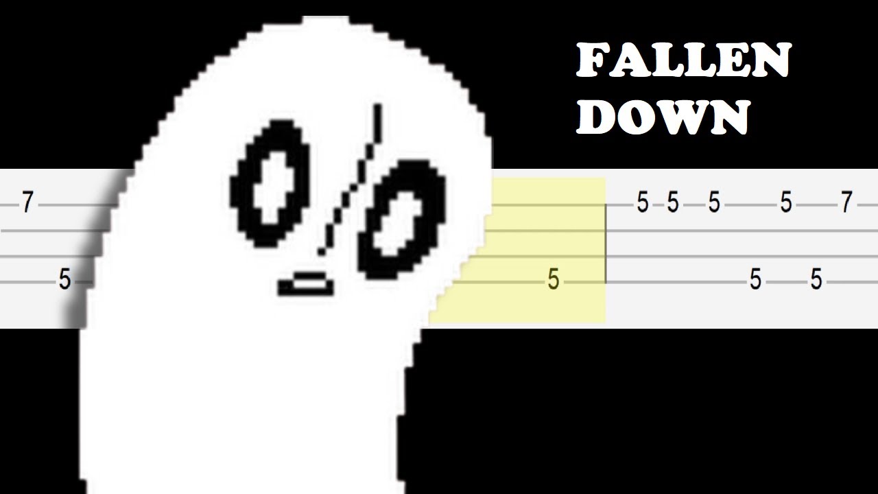 Fallen Down - Slowed (Easy Ukulele Tabs Tutorial)