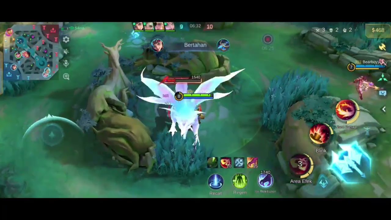Harley vs Gusion 🧐#mlbb #mobilelegends #gaming #vidiogame #heroharley