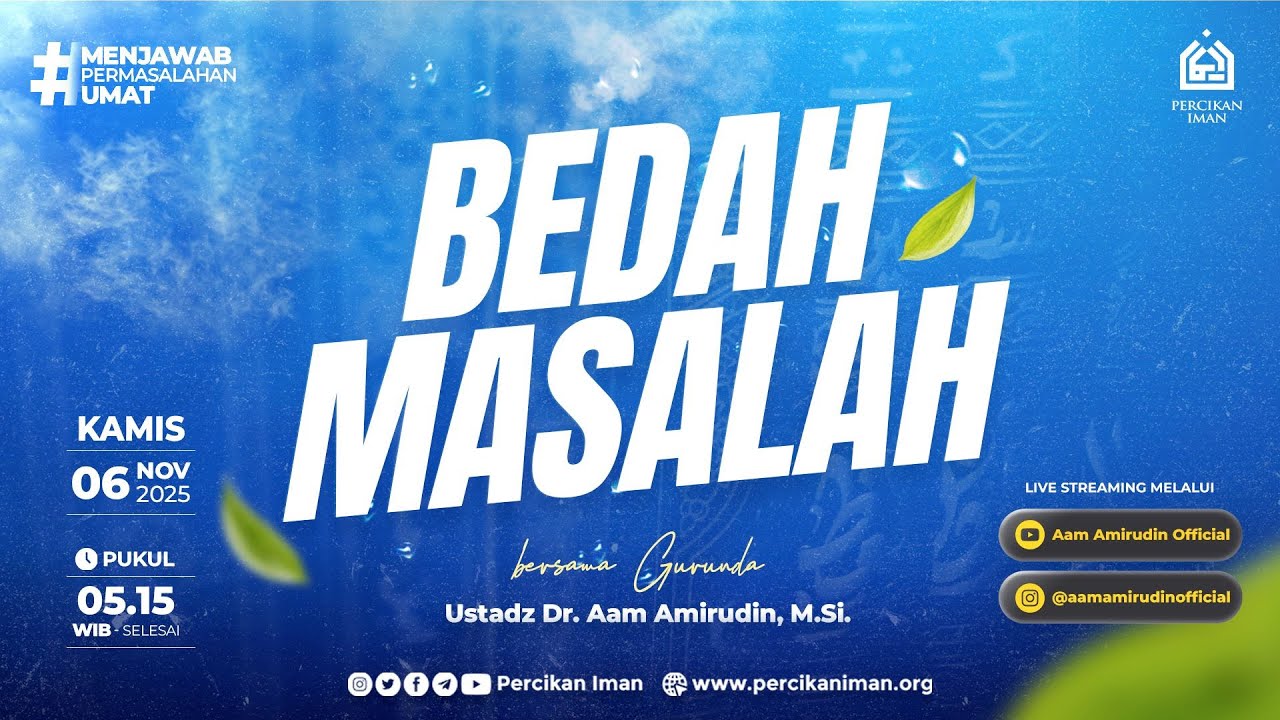 [LIVE] Bedah Masalah I Kamis, 6 November 2025