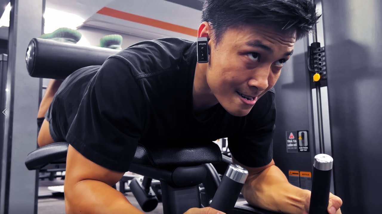 💎 DAILY VLOG #75 | SỢ TẬP CHÂN ? 4 BÀI LÀ ĐỦ | LEG DAY