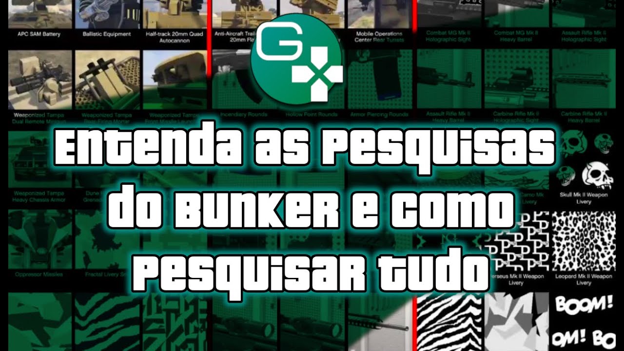Entenda as pesquisas do bunker e a melhor forma de fazer em 2021! GTA 5