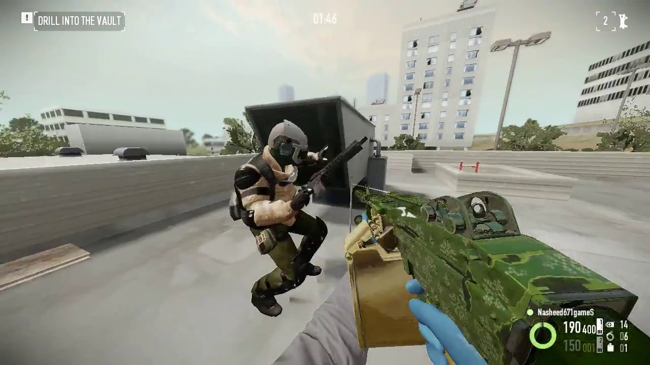 Payday 2 - Go Bank (LOUD), Death Sentence[OD], Solo, No (AI, Downs, Mods)