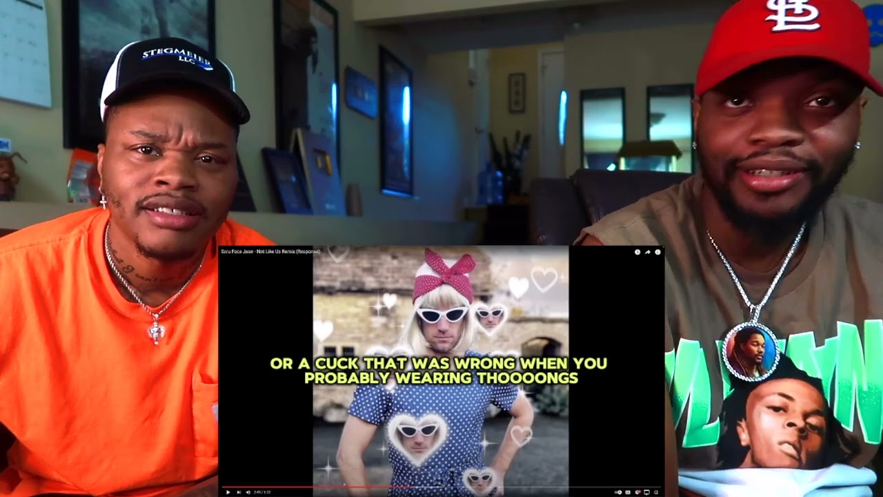 SCRU FACE WIGGED! SCRU FACE JEAN - NOT LIKE US (FREESTYLE) knox hill diss (REACTION)