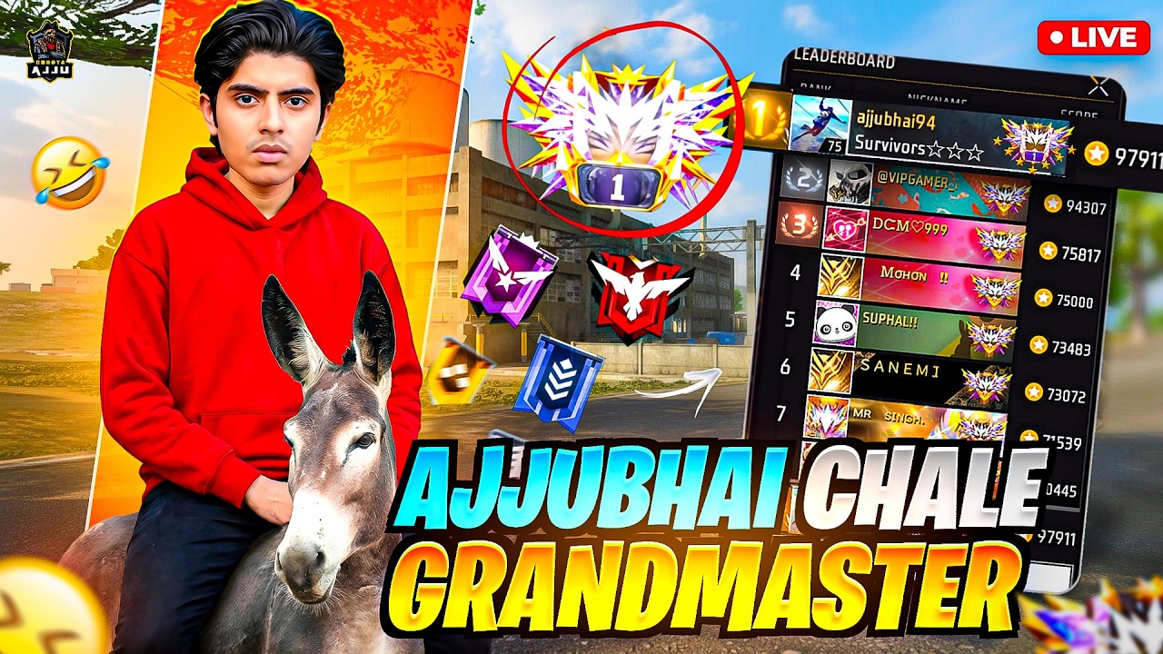 🔴 CHHOTA AJJU IS LIVE  | FREE MEETUP | AJJUBHAI VOICE | GO 10K #freefire #live #trending #ajjubhai