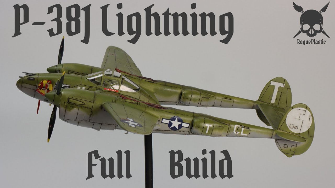 Сборка самолёта P-38J Lightning в масштабе 1/72 от Italeri
