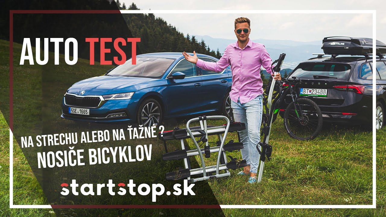 Škoda Octavia VS. nosiče na bicykel!? - Startstop.sk - TEST
