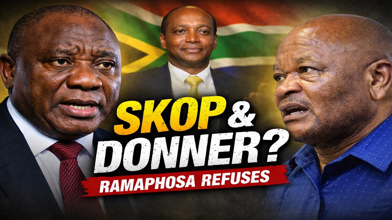 Ramaphosa Takes FIRM Stance Against SA's SKOP EN DONNER Demand
