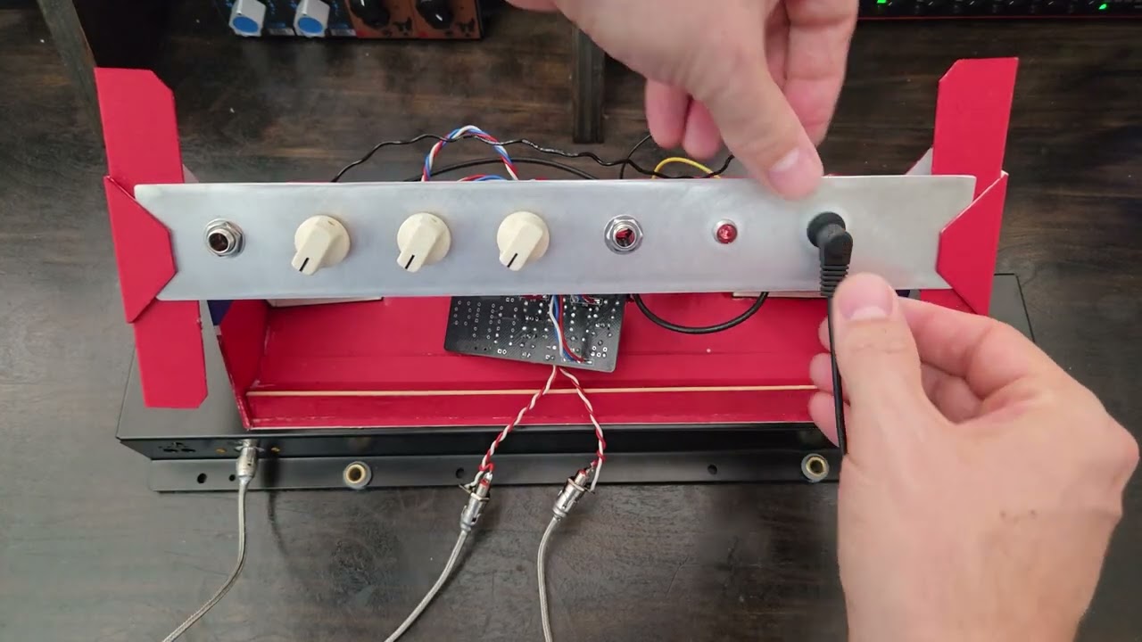 Сборка Spring Reverb для гитары и студии, отдельное устройство
