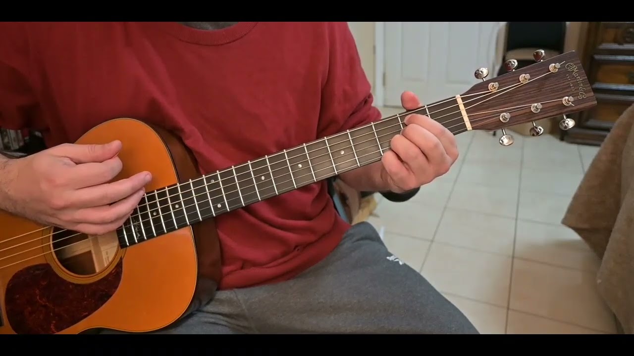 Questioningly (Solo Acoustic Version) Ramones Guitar Lesson TAB
