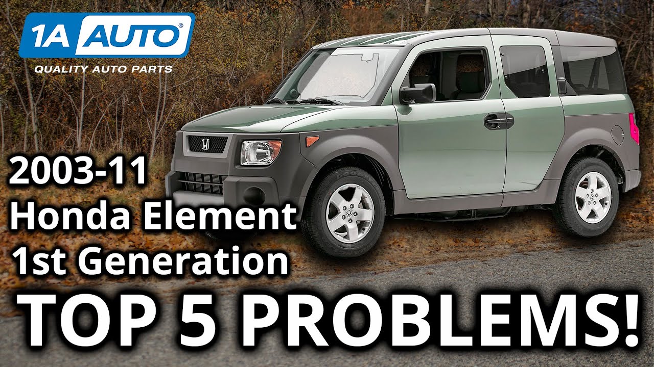 5 главных проблем внедорожника Honda Element 1-го поколения 2003-2011