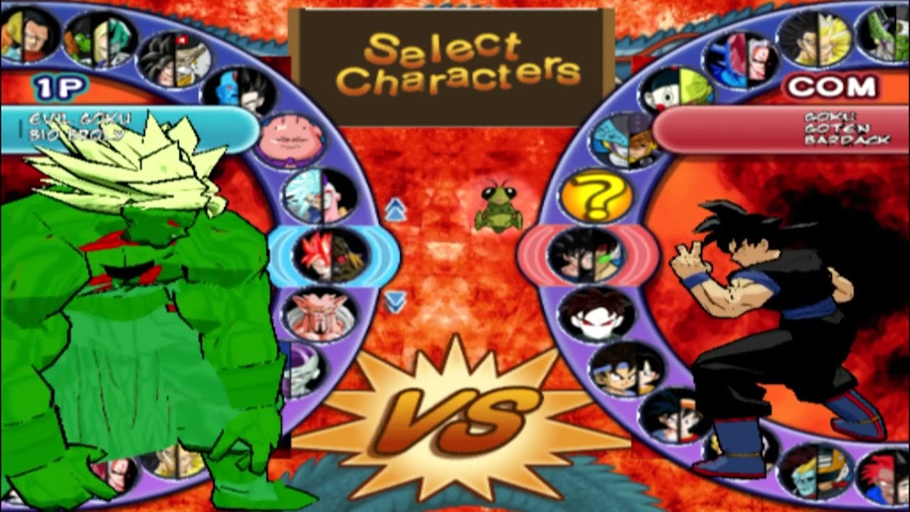 Dragon Ball Budokai AF - All Characters & Stages
