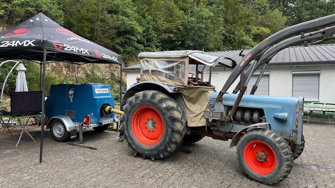 Eicher Mammut Schlepper Zapfwellenbremse Prüfstand