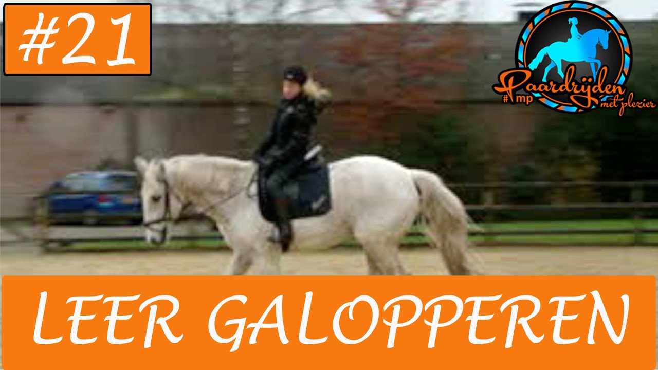 Paardrijden - Hoe moet je galopperen