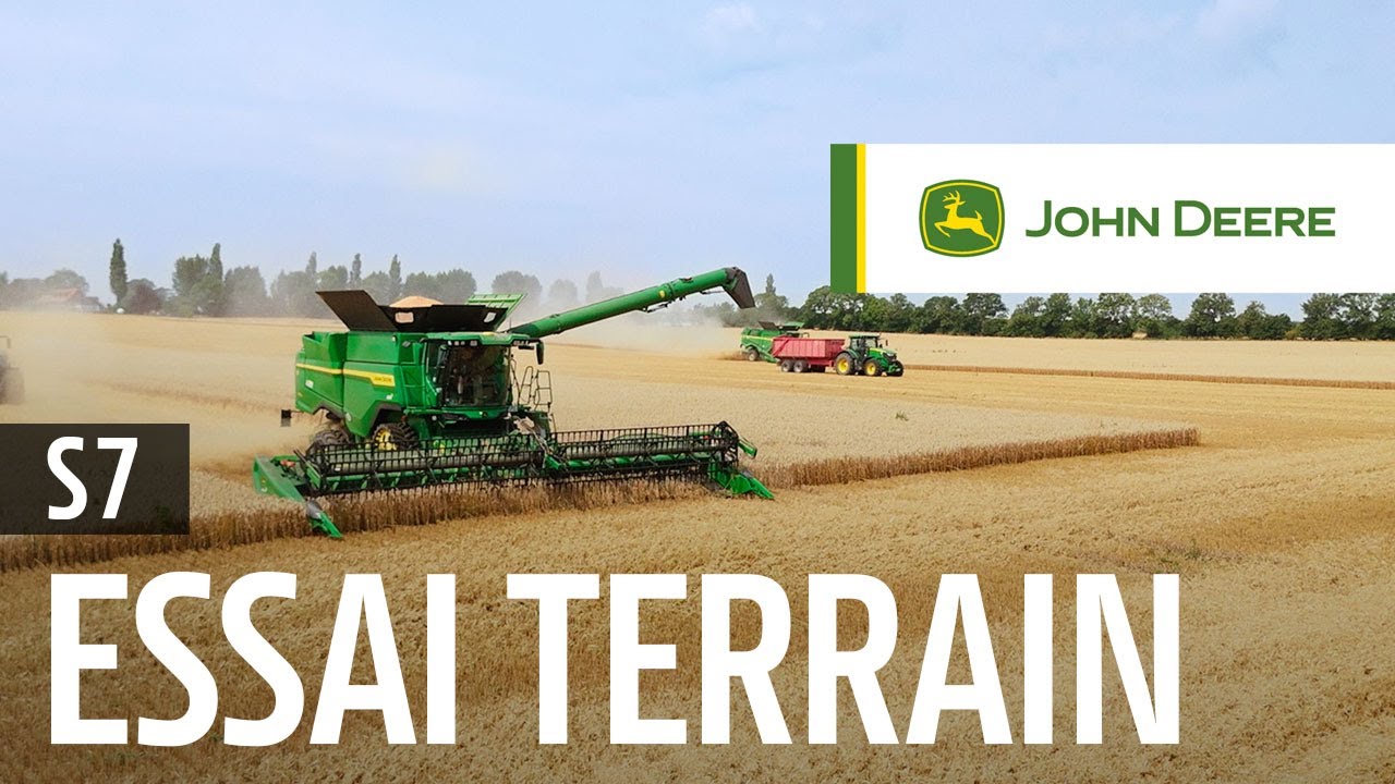 D&eacute;couvrez la puissance de la NOUVELLE moissonneuse-batteuse S7 DE JOHN&nbsp;DEERE&nbsp;!