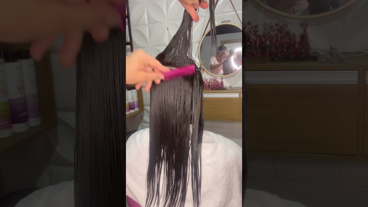 FIZ UM RETOQUE DE RAIZ E FICOU LISO. PROGRESSIVA MAGIC PREMIUM DA TOUTLISS