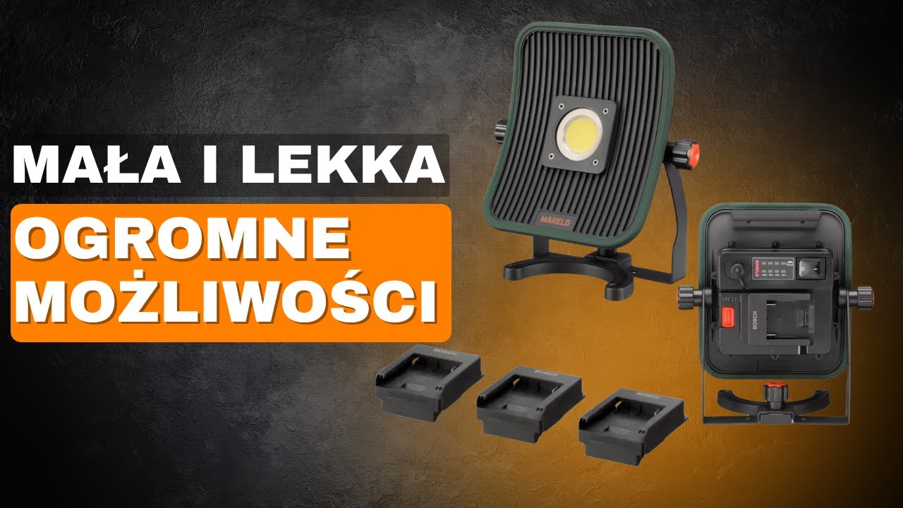 Lampa robocza LED Mareld Blaze 6500 DP &ndash; mocne światło w każdych warunkach