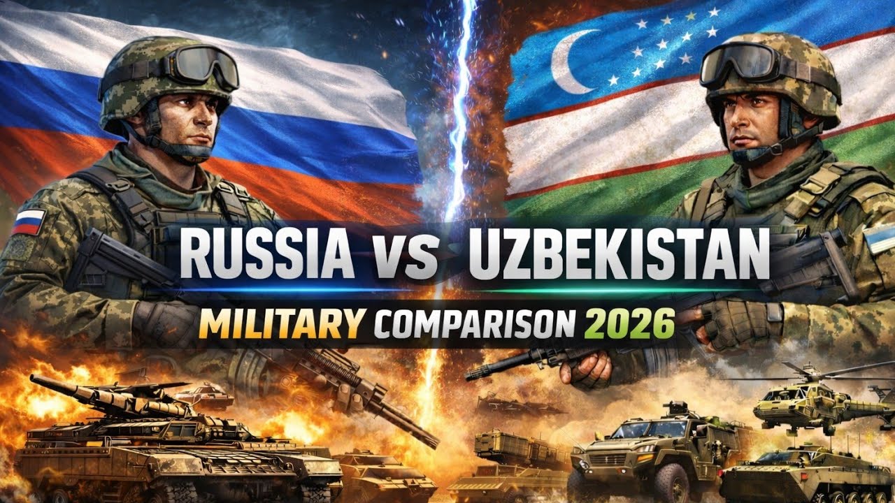 🇺🇿 Oʻzbekiston vs Rossiya Harbiy Quvvati 2026 | 🇷🇺 Rossiya vs Oʻzbekiston Toʻliq Taqqoslash