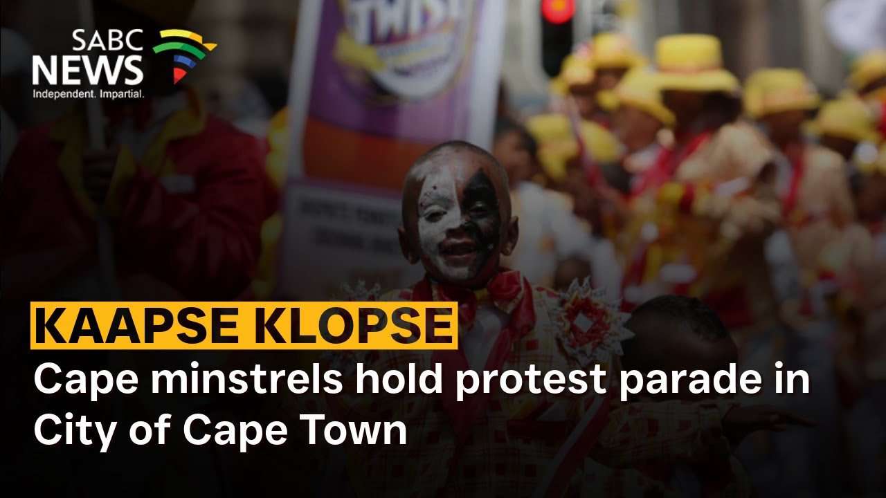 Cape minstrels hold protest parade in  City of Cape Town