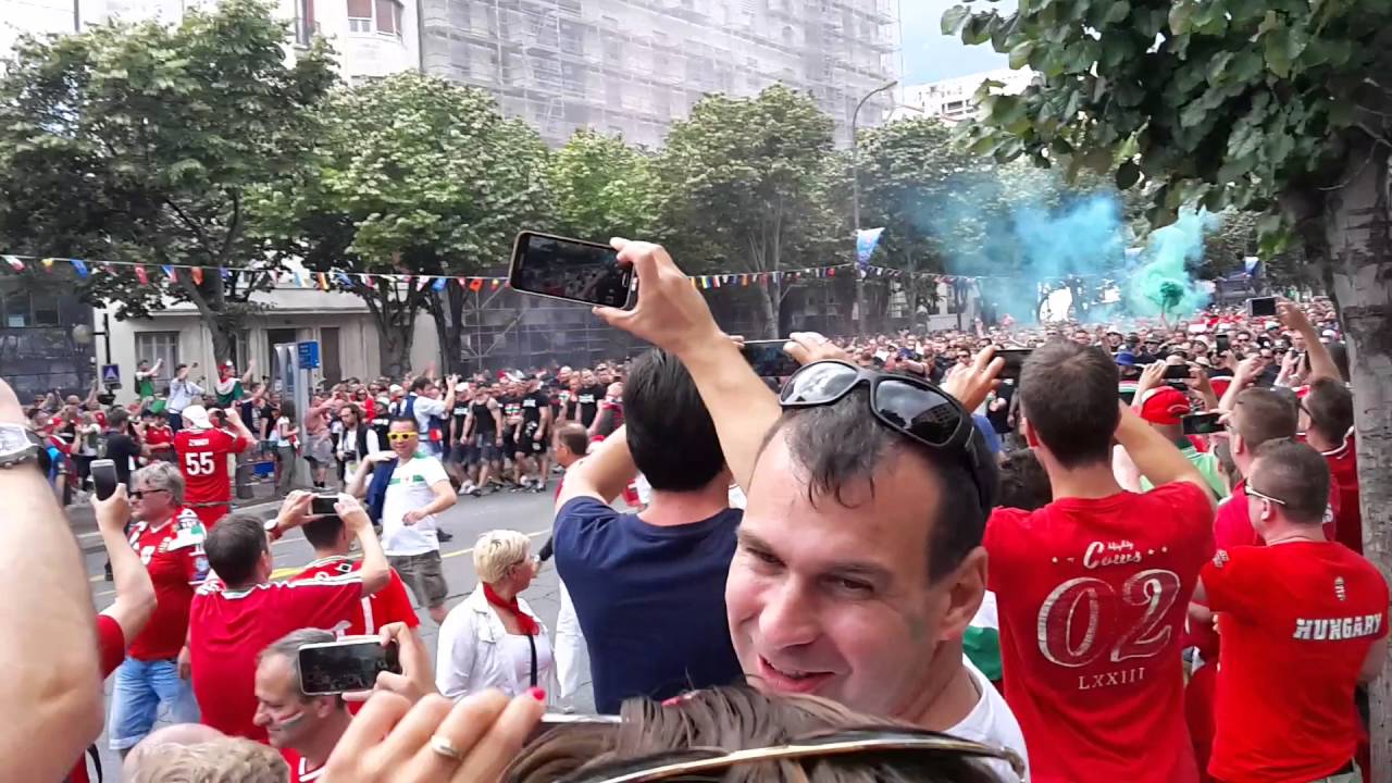 Magyar-Izland 2016 EB Marseille. A meccs előtt.