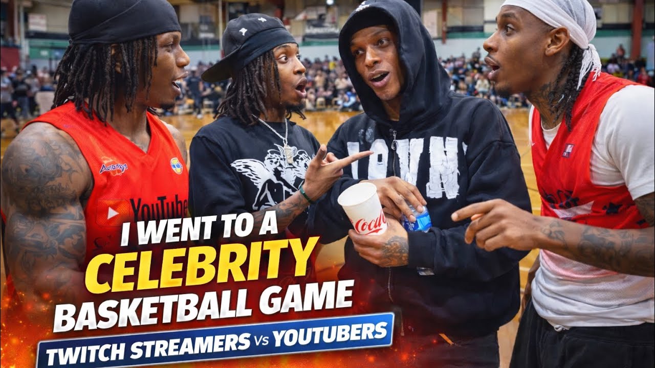 I WENT TO A CELEBRITY BASKETBALL GAME