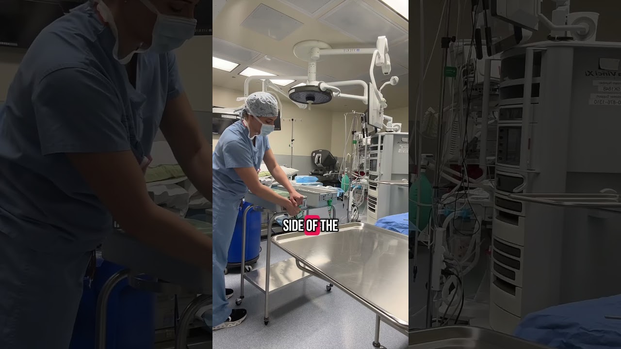 Opening a tray #scrubtech #surgery #CSFA #CST #medical #healthcare #rn #orlife