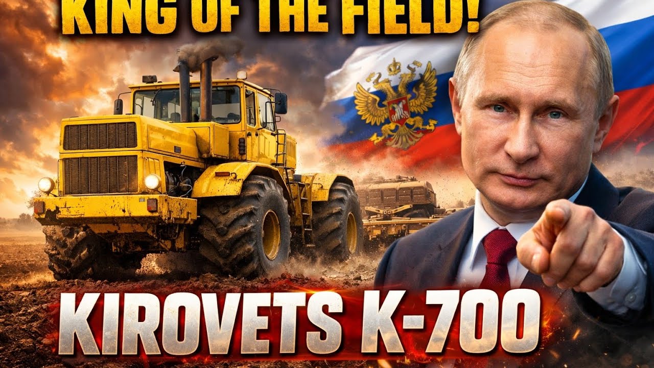 “Кировец К-700 — Легендарный Король Полей России! Мощь и Надёжность в Одном Тракторе!”