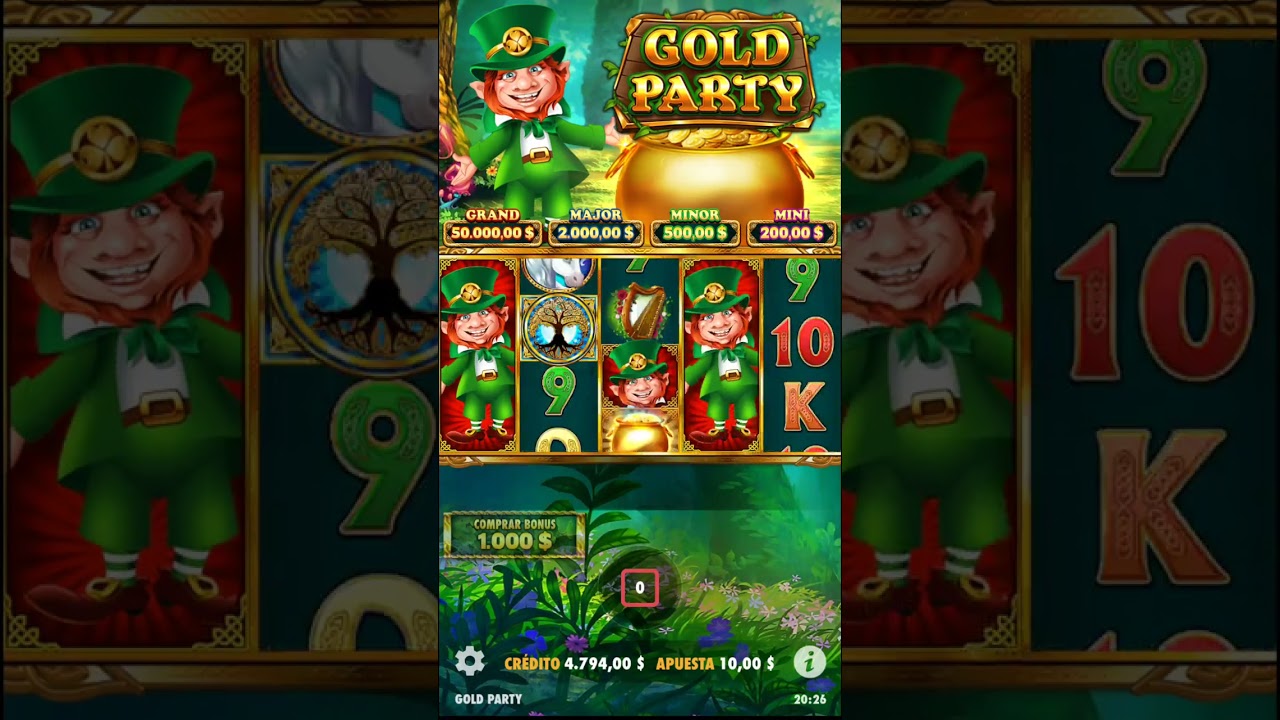 TRUCO DE GOLD PARTY (funcion&oacute; el truco de 10 tiros)