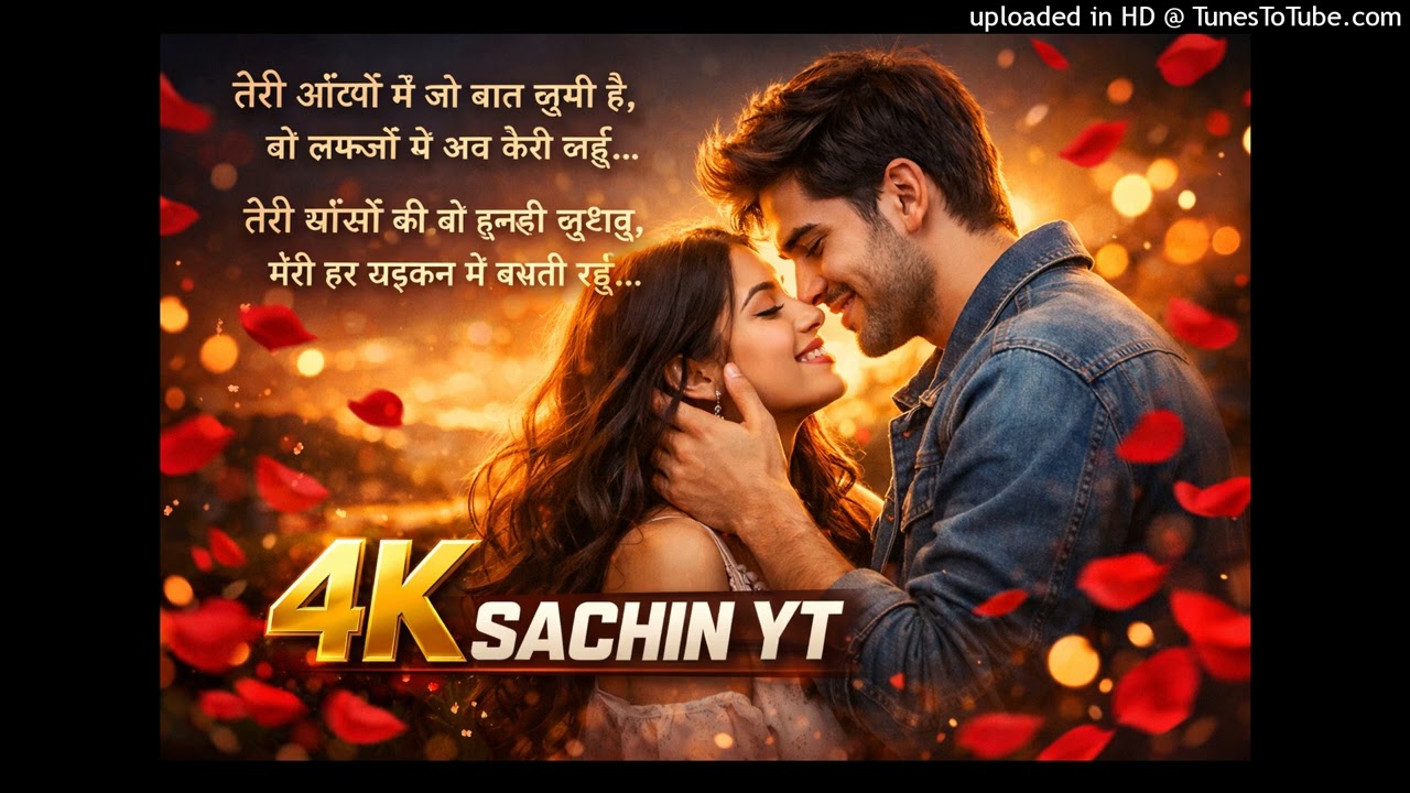 तेरी आँखों में जो बात छुपी है ❤️ | Heart Touching Romantic Song | 4K SACHIN YT