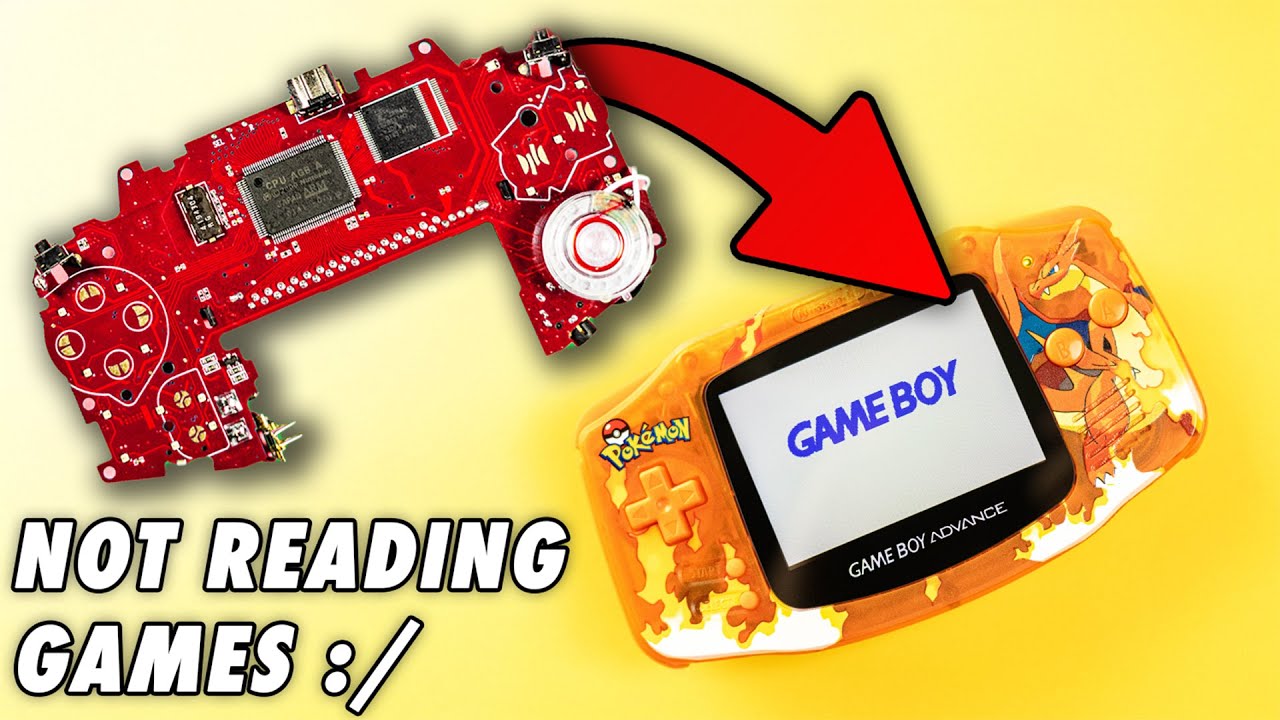 Ремонт материнской платы GBA, которая некорректно работает!