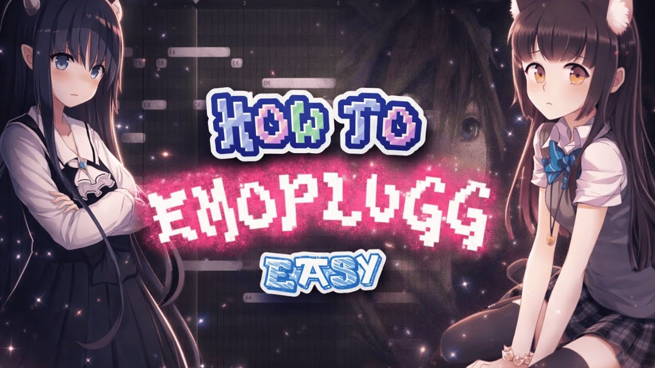 *tutorial* how to emoplugg type beats (to easy)